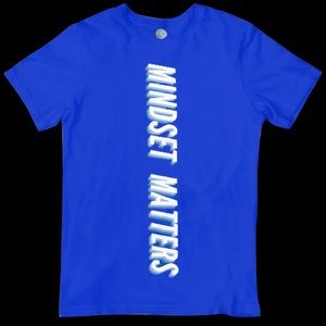 Mindset Matters Royal Blue T-shirt